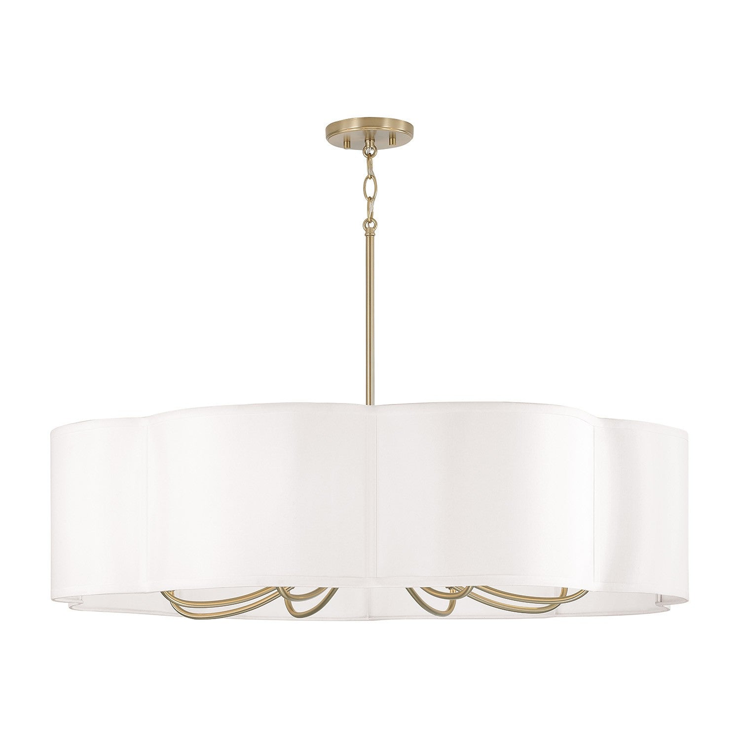 Capital Lighting - 456481MA - Eight Light Chandelier - Sabine - Matte Brass