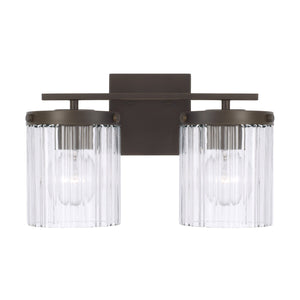 Capital Lighting - 156221OR-555 - Two Light Vanity - Vaughn - Oil Rubbed Bronze