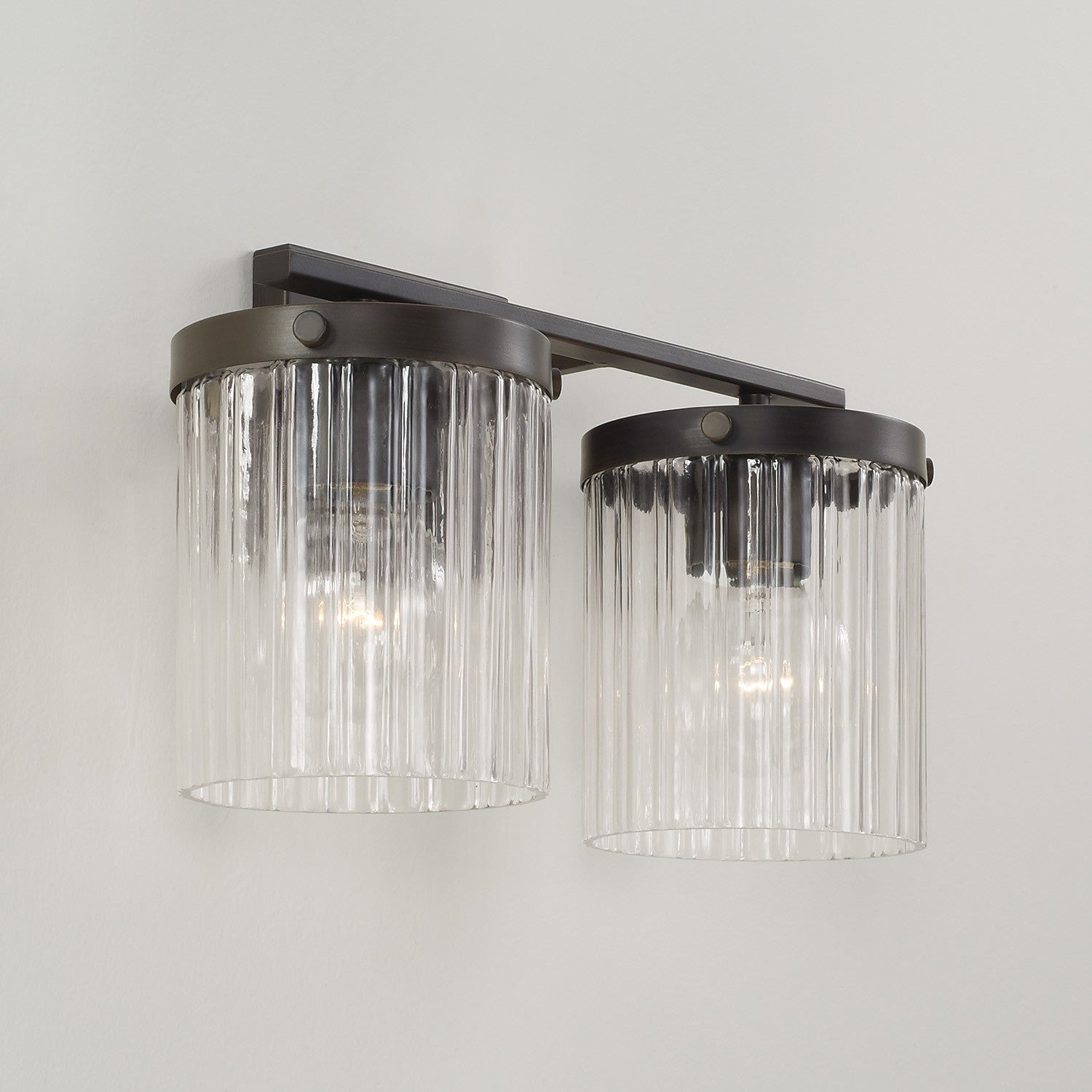 Capital Lighting - 156221OR-555 - Two Light Vanity - Vaughn - Oil Rubbed Bronze