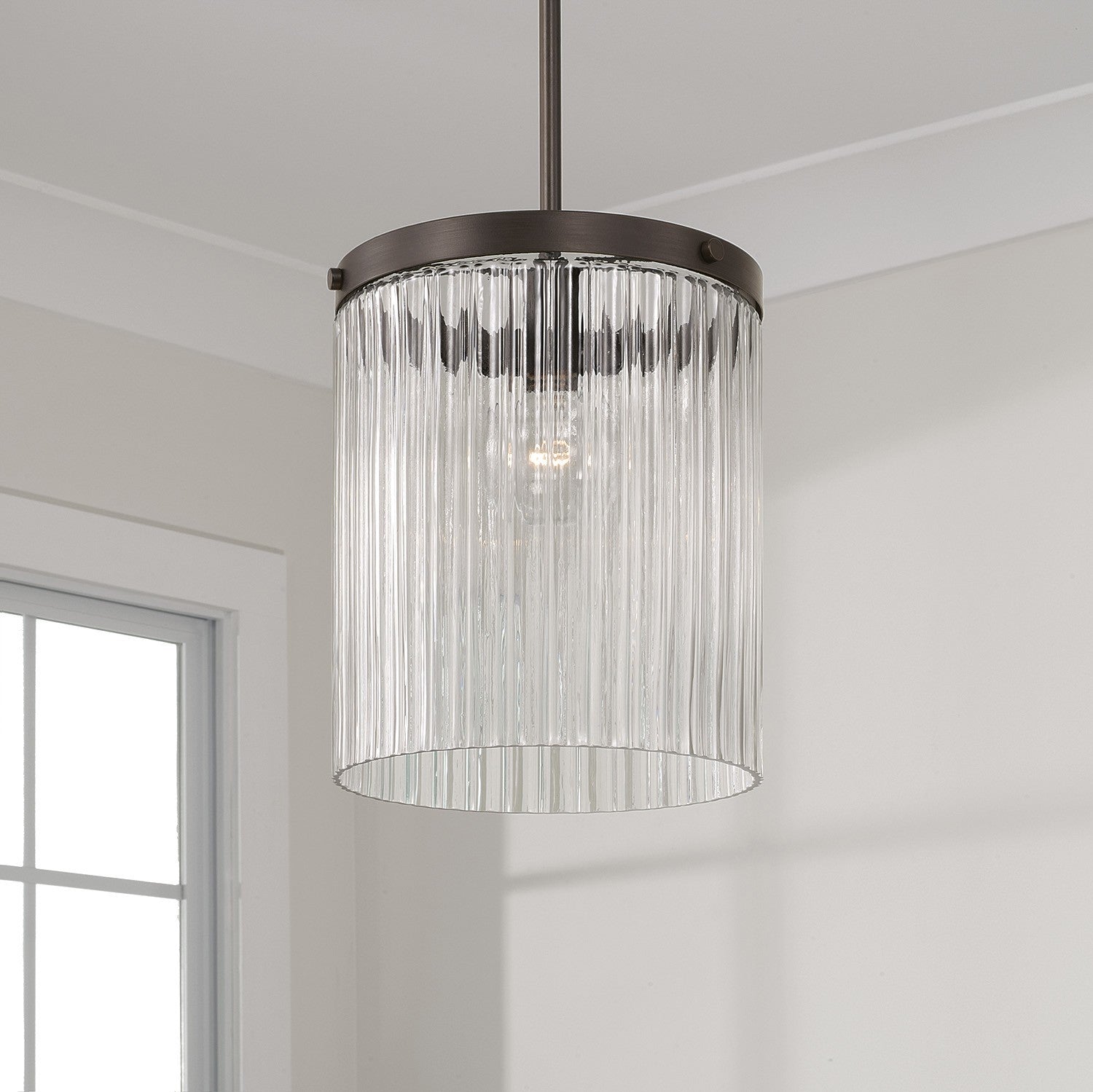 Capital Lighting - 356211OR - One Light Pendant - Vaughn - Oil Rubbed Bronze