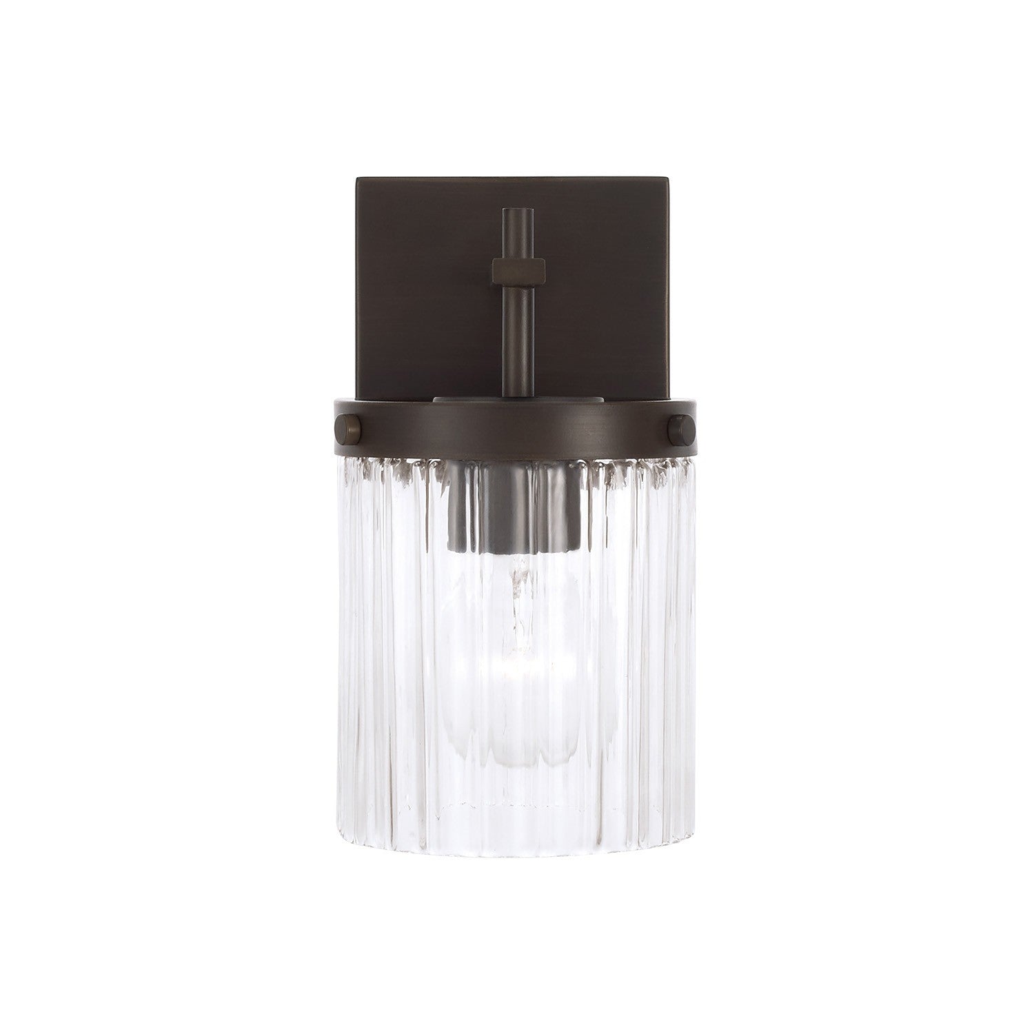 Capital Lighting - 656211OR-555 - One Light Wall Sconce - Vaughn - Oil Rubbed Bronze