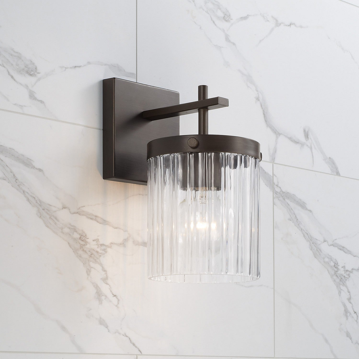 Capital Lighting - 656211OR-555 - One Light Wall Sconce - Vaughn - Oil Rubbed Bronze