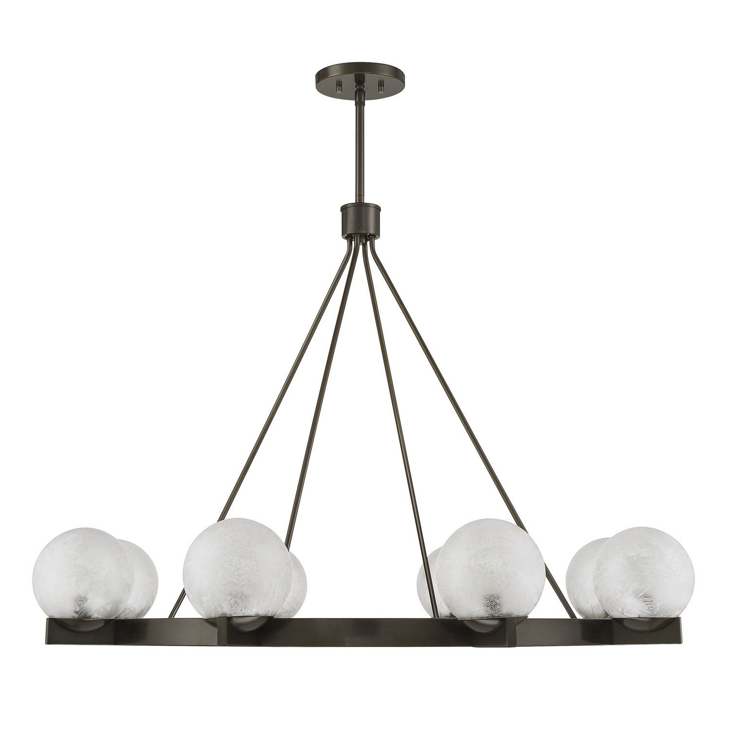 Savoy House - 1-1015-8-15 - Eight Light Chandelier - Darien - Mediterranean Bronze