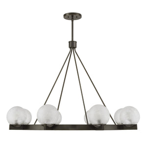 Savoy House - 1-1015-8-15 - Eight Light Chandelier - Darien - Mediterranean Bronze