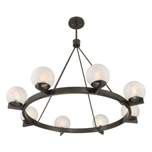 Savoy House - 1-1015-8-15 - Eight Light Chandelier - Darien - Mediterranean Bronze