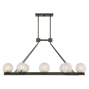 Savoy House - 1-1016-8-15 - Eight Light Linear Chandelier - Darien - Mediterranean Bronze