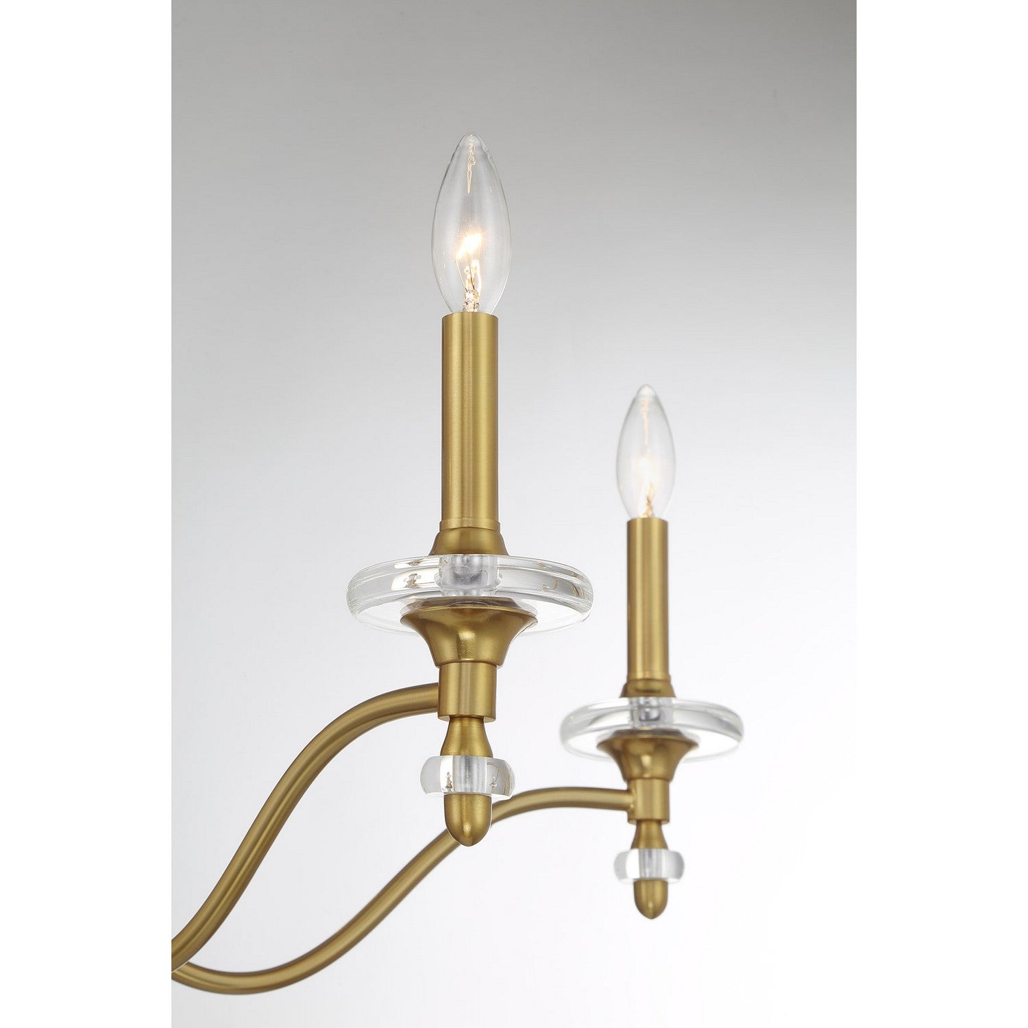 Savoy House - 1-1361-5-322 - Five Light Chandelier - Champlain - Warm Brass