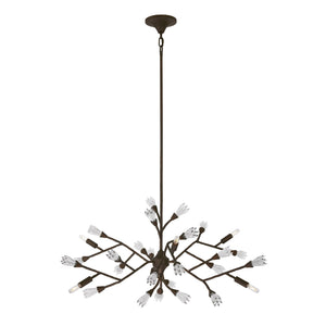 Savoy House - 1-2168-6-105 - Six Light Chandelier - Malinda - Bark