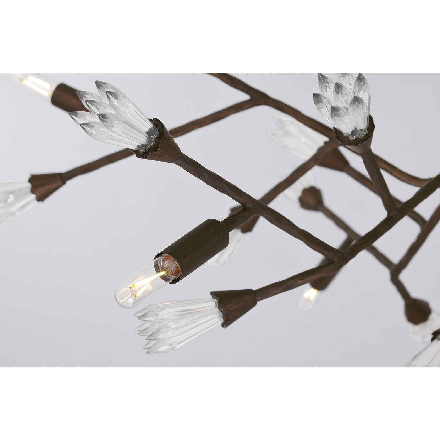 Savoy House - 1-2168-6-105 - Six Light Chandelier - Malinda - Bark