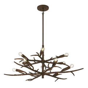 Savoy House - 1-5398-12-105 - 12 Light Chandelier - Palisades - Bark