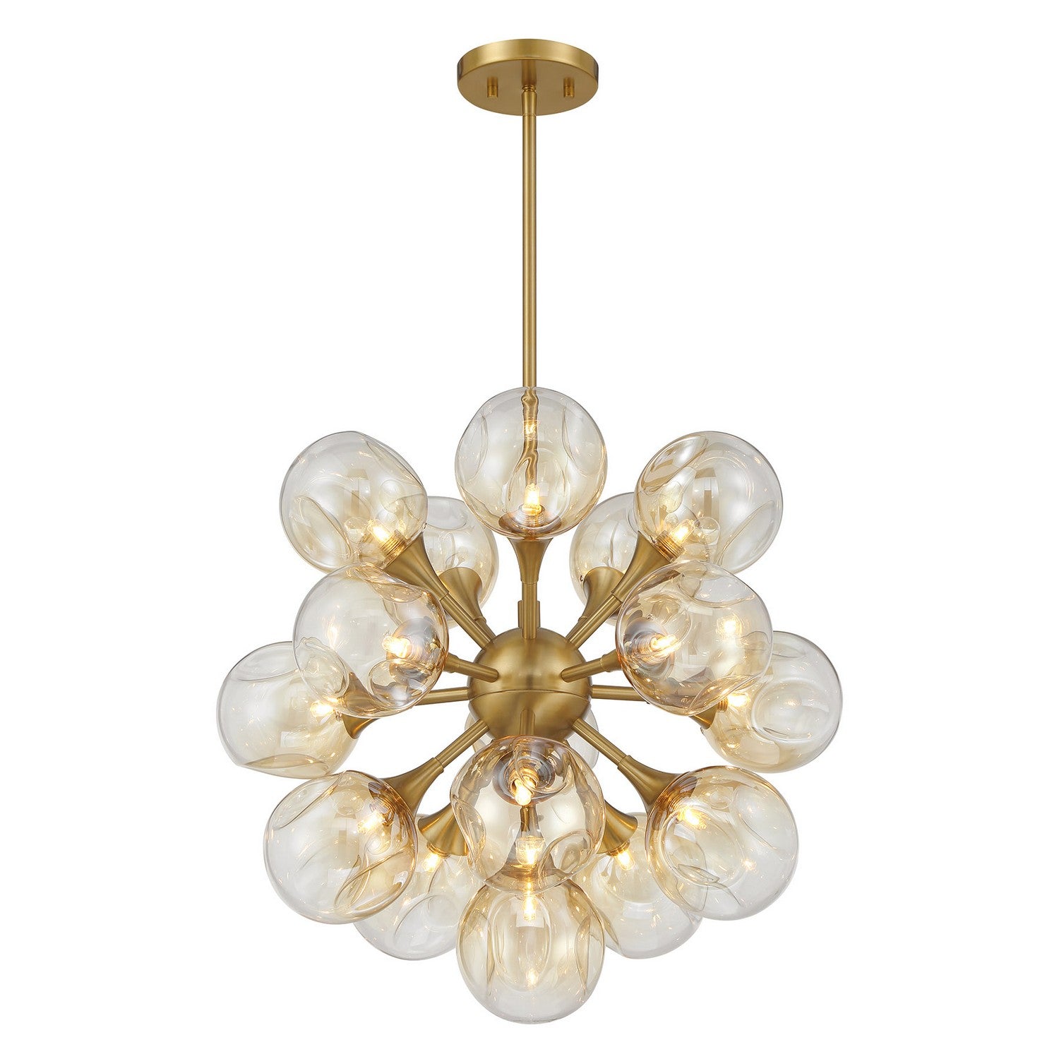 Savoy House - 1-7934-16-322 - 16 Light Chandelier - Matisse - Warm Brass