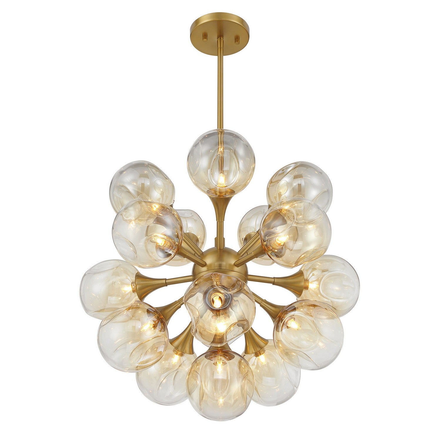 Savoy House - 1-7934-16-322 - 16 Light Chandelier - Matisse - Warm Brass