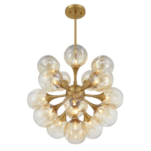 Savoy House - 1-7934-16-322 - 16 Light Chandelier - Matisse - Warm Brass