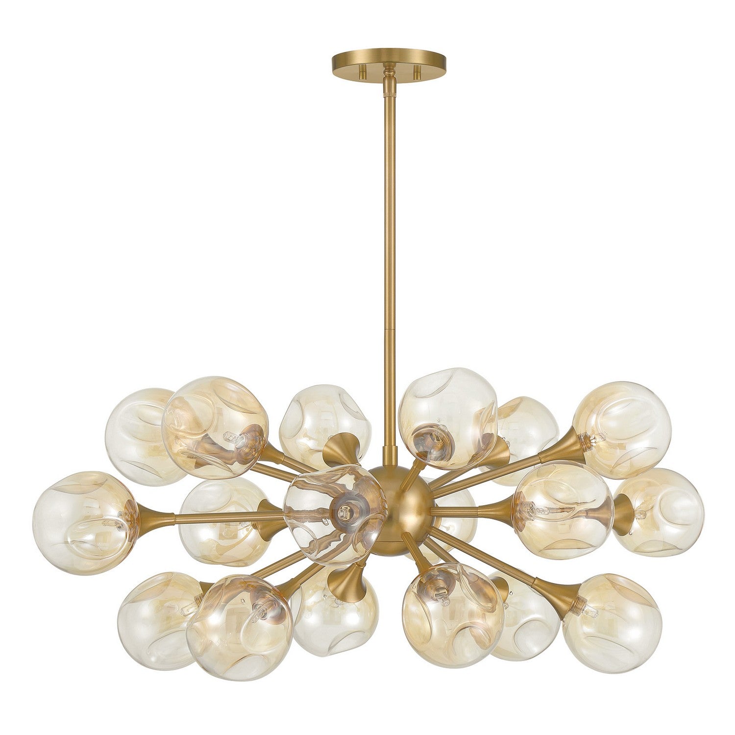 Savoy House - 1-7935-18-322 - 18 Light Chandelier - Matisse - Warm Brass