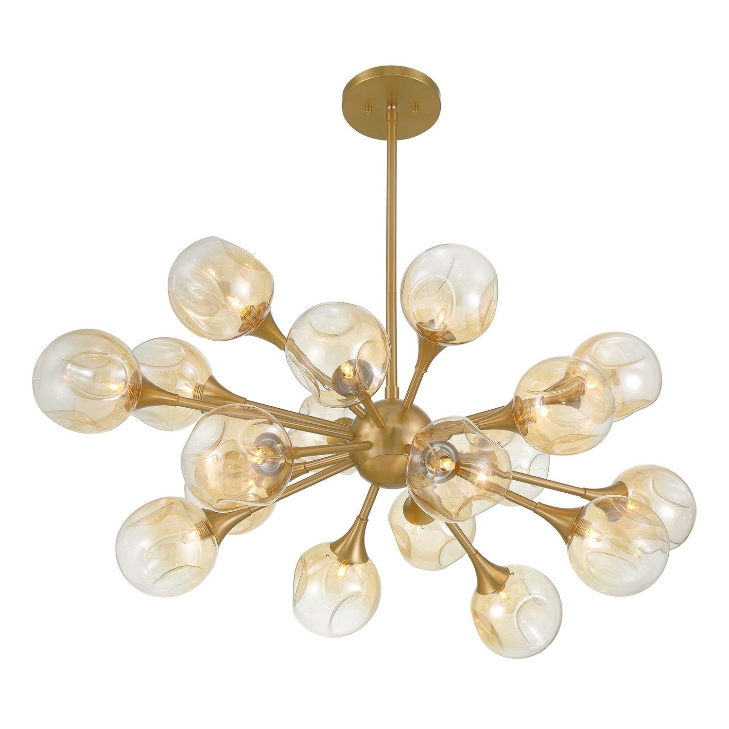 Savoy House - 1-7935-18-322 - 18 Light Chandelier - Matisse - Warm Brass