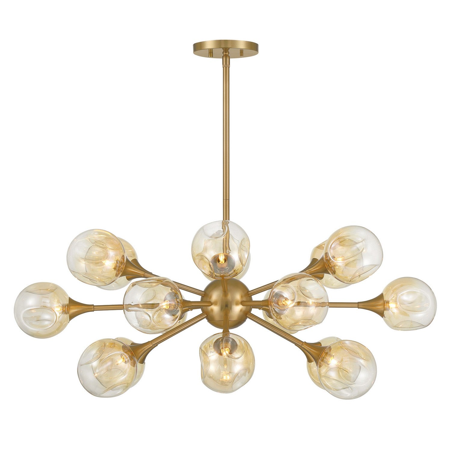 Savoy House - 1-7935-18-322 - 18 Light Chandelier - Matisse - Warm Brass