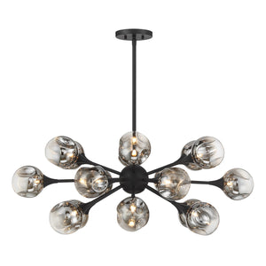 Savoy House - 1-7935-18-89 - 18 Light Chandelier - Matisse - Matte Black