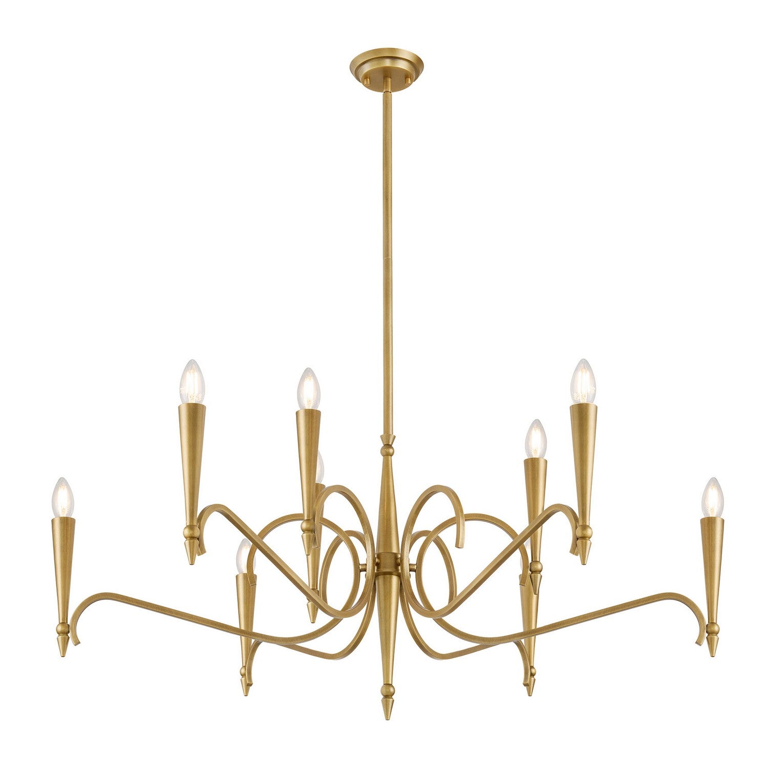 Savoy House - 1-9417-9-220 - Nine Light Chandelier - Tremont - Riviera Brass