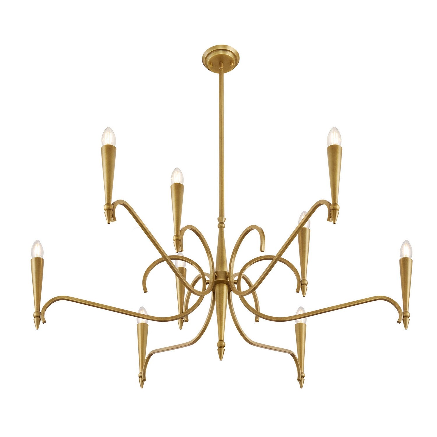 Savoy House - 1-9417-9-220 - Nine Light Chandelier - Tremont - Riviera Brass