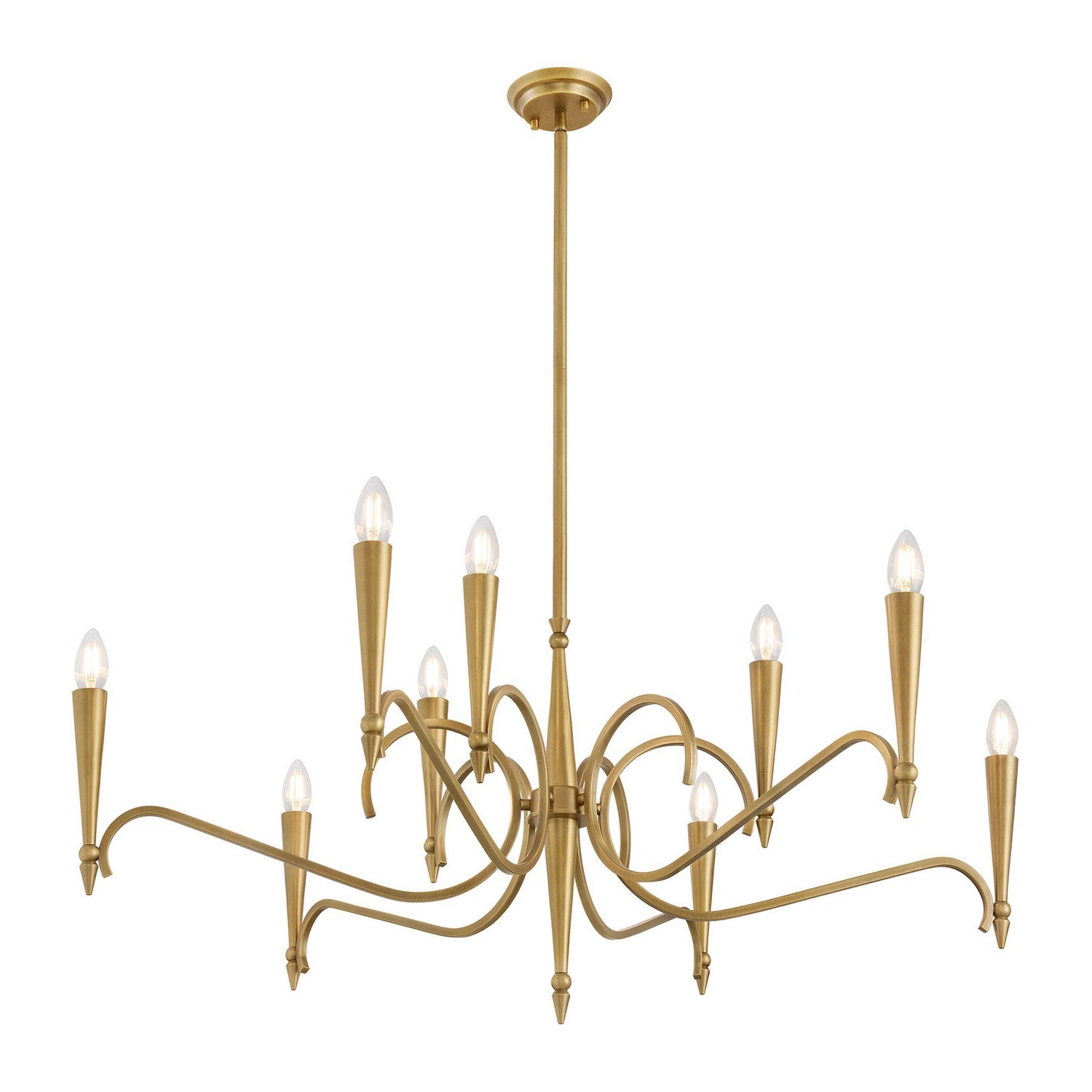 Savoy House - 1-9417-9-220 - Nine Light Chandelier - Tremont - Riviera Brass