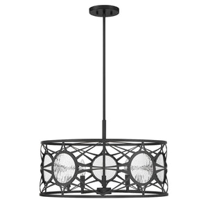 Savoy House - 6-5065-5-89 - Five Light Convertible Semi-Flush /Pendant - Balfour - Matte Black