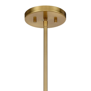 Savoy House - 6-8410-4-322 - Four Light Convertible Semi-Flush /Pendant - Bailey - Warm Brass