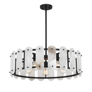 Savoy House - 7-2911-5-50 - Five Light Pendant - Antolini - Black Cashmere