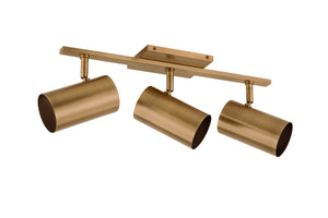 Troy Lighting - B1907-PBR - Three Light Bath - Rueben - Patina Brass