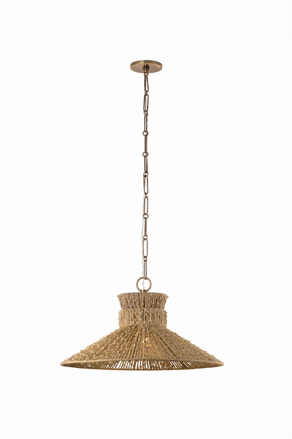 Troy Lighting - F4926-PBR - One Light Pendant - Raphael - Patina Brass