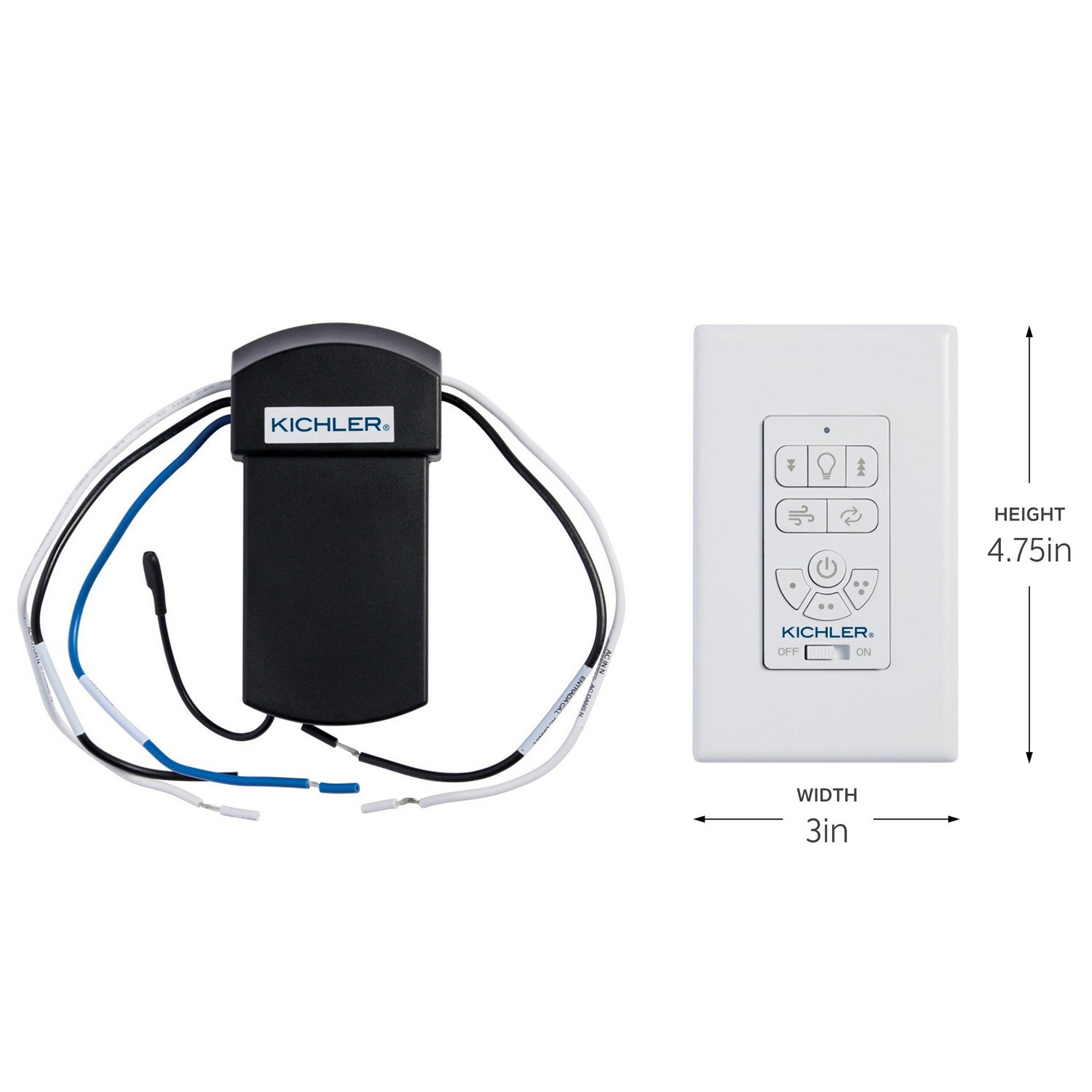 Kichler - 370156 - Wall Control Kit - Controls - White