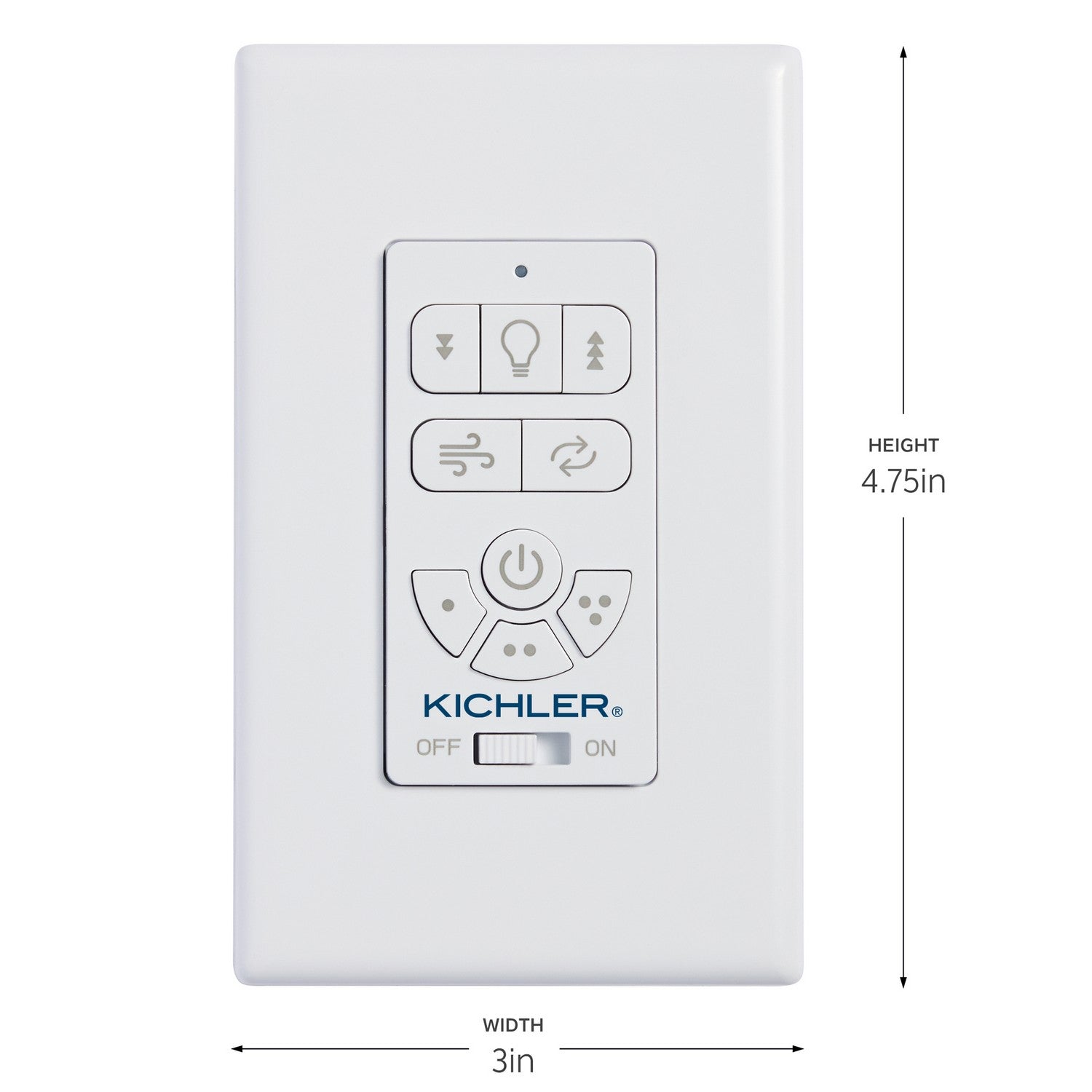 Kichler - 370155 - Wall Control Kit - Controls - White