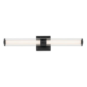 Kichler - 55196BKLED - LED Linear Bath - Laurene - Black