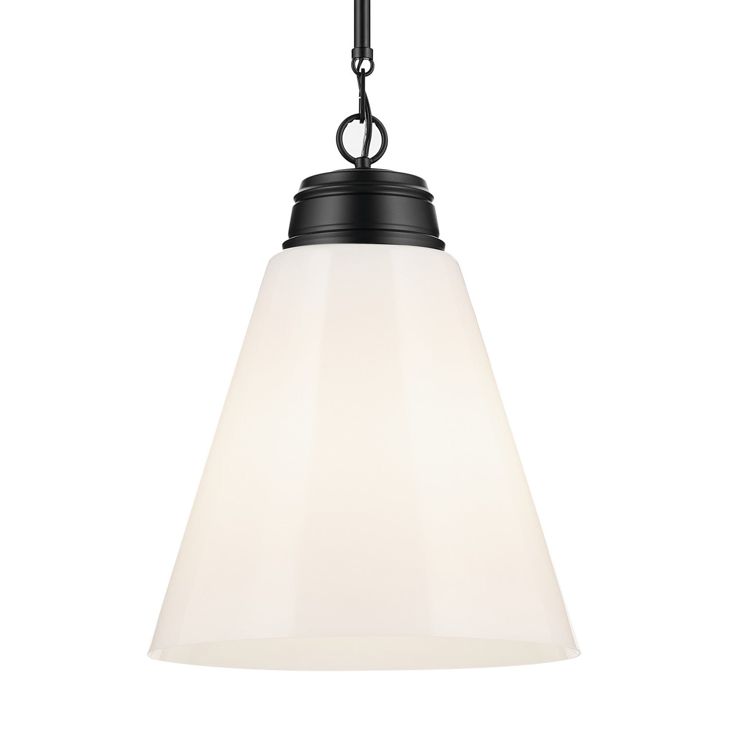 Kichler - 52662BK - One Light Pendant - Marsailli - Black