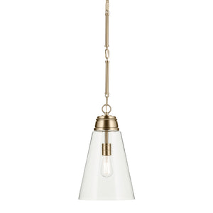 Kichler - 52661CPZCLR - One Light Pendant - Marsailli - Champagne Bronze