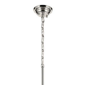Kichler - 52661PNCLR - One Light Pendant - Marsailli - Polished Nickel