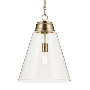 Kichler - 52662CPZCLR - One Light Pendant - Marsailli - Champagne Bronze