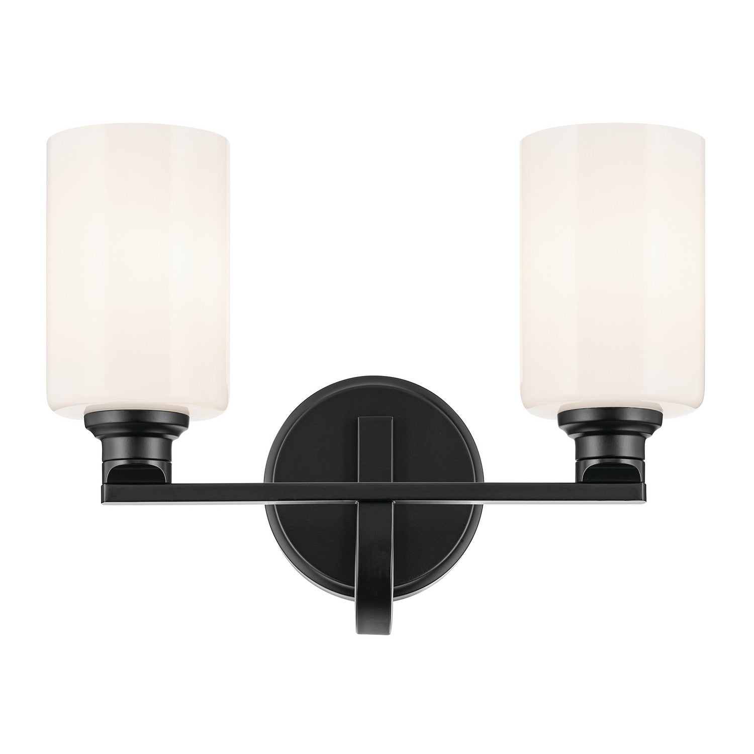 Kichler - 55225BK - Two Light Bath - Gioe - Black