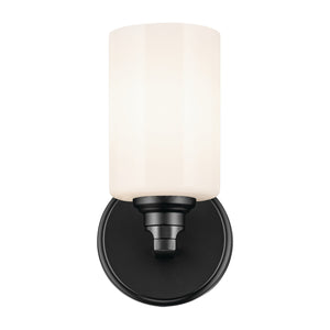 Kichler - 55224BK - One Light Wall Sconce - Gioe - Black