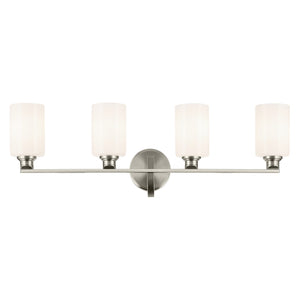 Kichler - 55227NI - Four Light Bath - Gioe - Brushed Nickel
