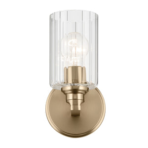 Kichler - 55224CPZFLU - One Light Wall Sconce - Gioe - Champagne Bronze