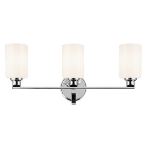 Kichler - 55226CH - Three Light Bath - Gioe - Chrome