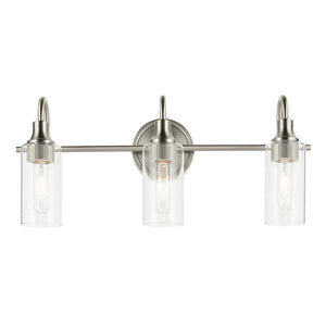 Kichler - 55211NI - Three Light Bath - Kavi - Brushed Nickel