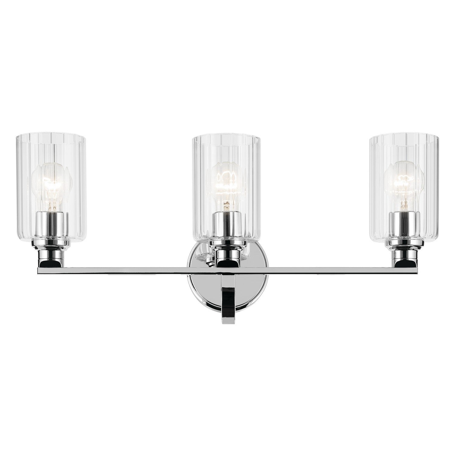 Kichler - 55226CHFLU - Three Light Bath - Gioe - Chrome