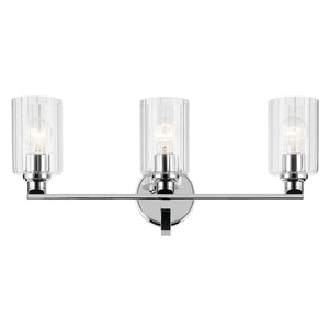 Kichler - 55226CHFLU - Three Light Bath - Gioe - Chrome