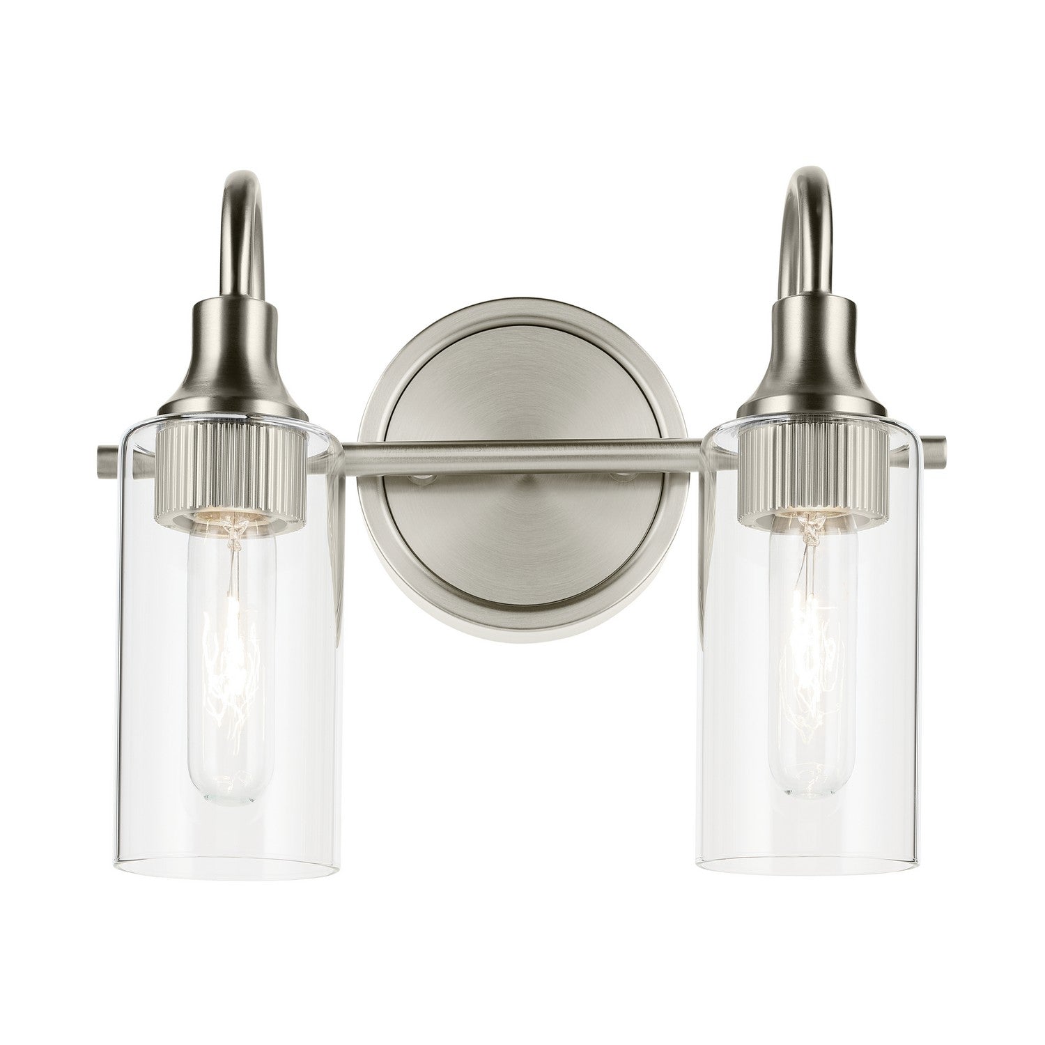 Kichler - 55210NI - Two Light Bath - Kavi - Brushed Nickel