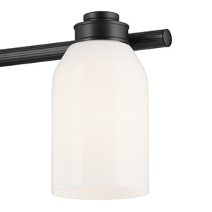 Kichler - 55202BK - Three Light Bath - Shae - Black