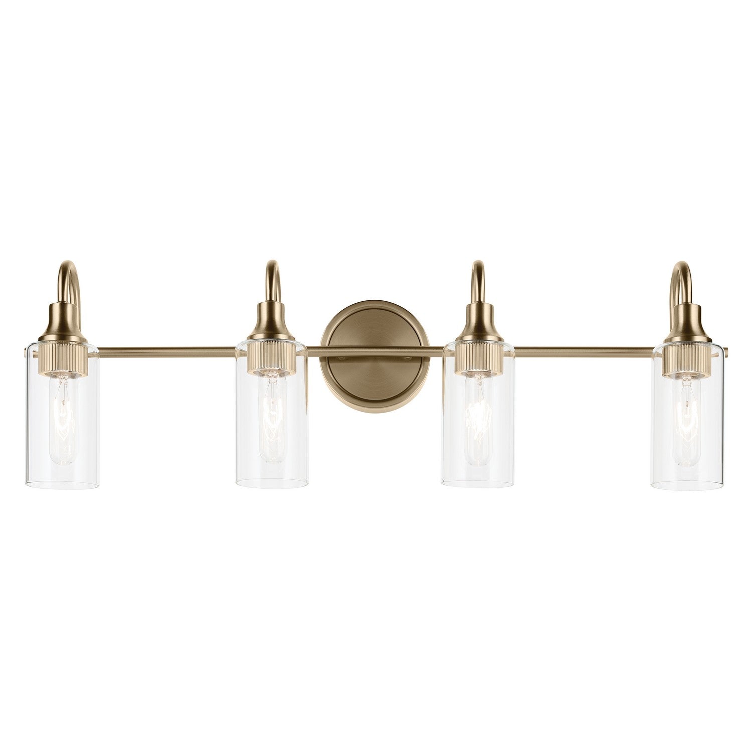 Kichler - 55212CPZ - Four Light Bath - Kavi - Champagne Bronze