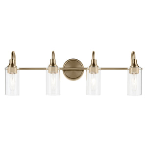 Kichler - 55212CPZ - Four Light Bath - Kavi - Champagne Bronze