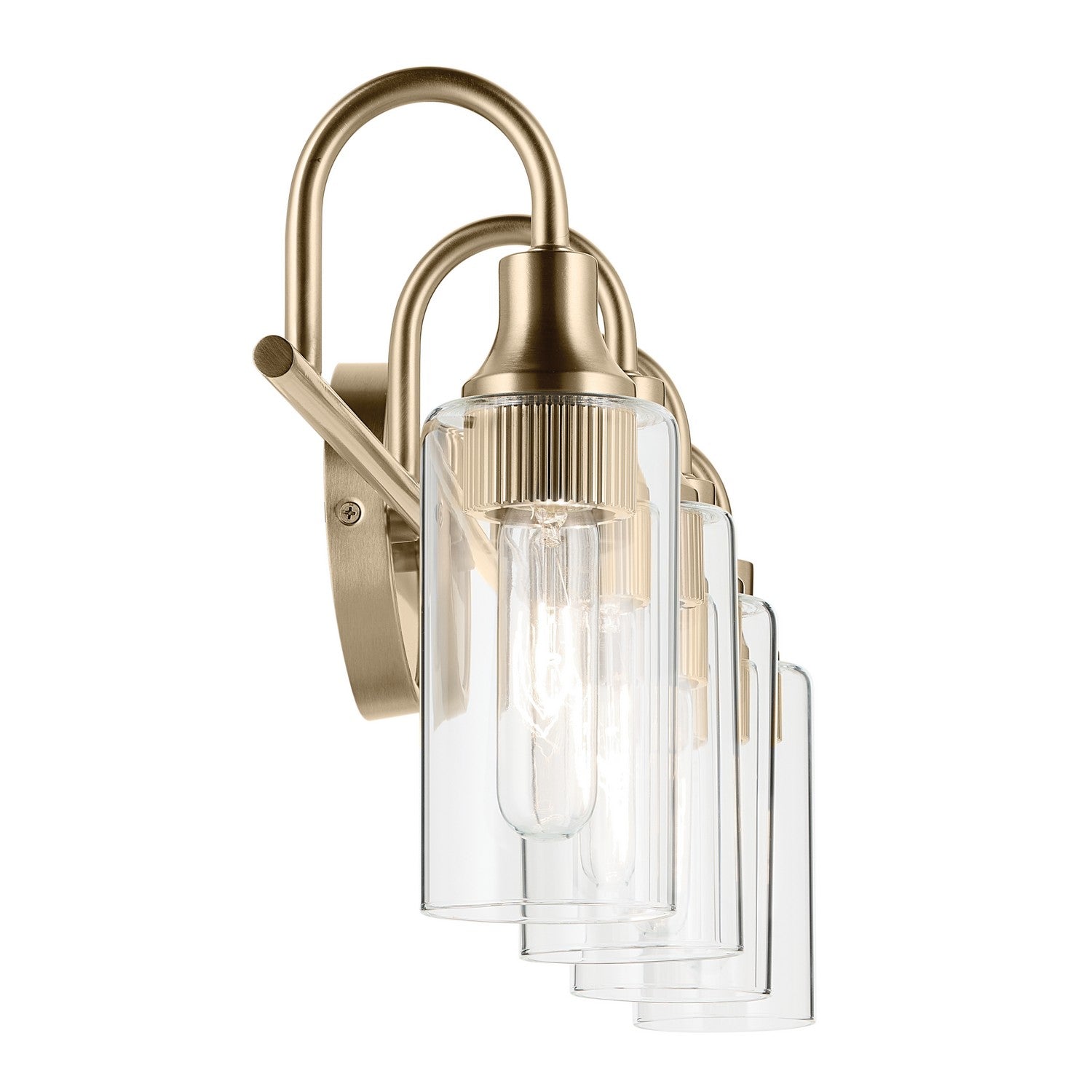 Kichler - 55212CPZ - Four Light Bath - Kavi - Champagne Bronze