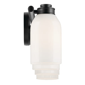 Kichler - 55203BK - Four Light Bath - Shae - Black